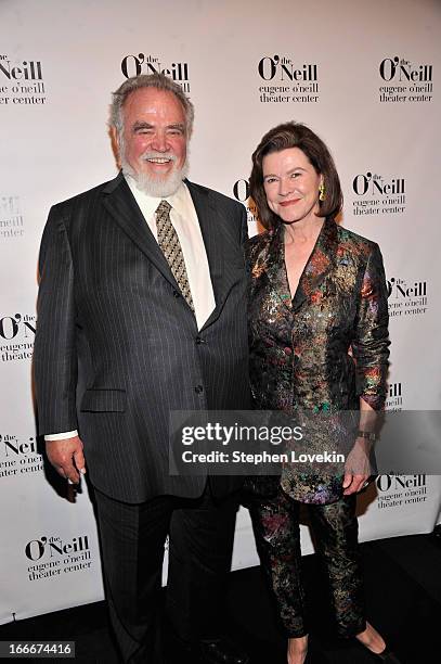 Herb Kohler and Natalie A. Black attend the 13th annual Monte Cristo Awards at The Edison Ballroom on April 15, 2013 in New York City.