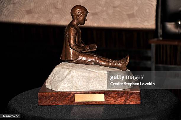 General view of the Monte Cristo Award at the 13th annual Monte Cristo Awards at The Edison Ballroom on April 15, 2013 in New York City.