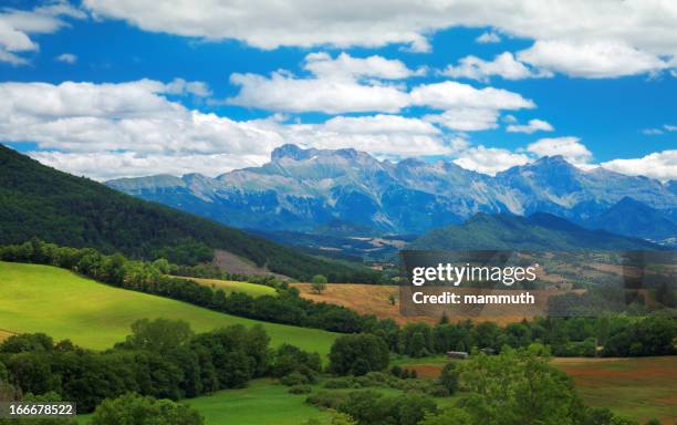 landscape in france - drome stock pictures, royalty-free photos & images