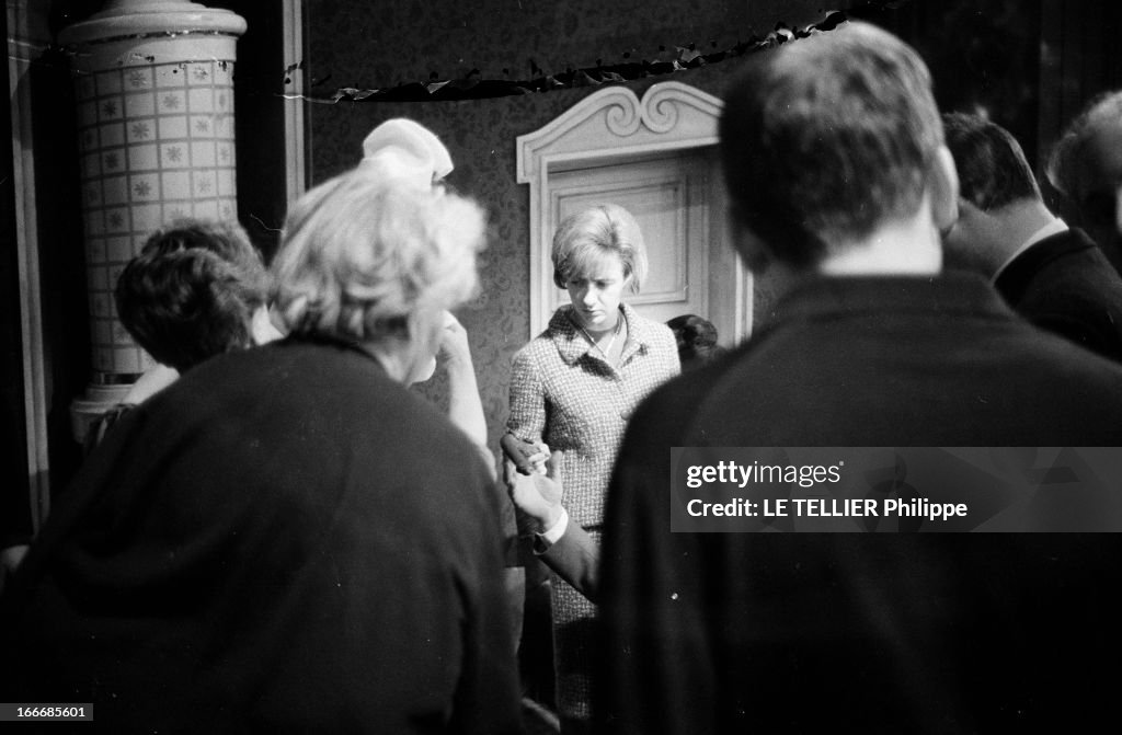 The Theater Play 'Bonheur, Impair Et Passe' By Francoise Sagan At The