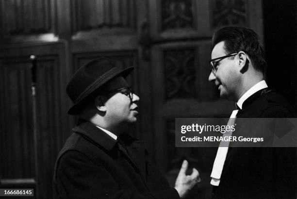 The Trial Of Vandeput-Coipel Couple. Belgique, Liège, 10 décembre 1962, Après avoir pris un médicament du nom de thalidomide, Suzanne Vandeput, née...