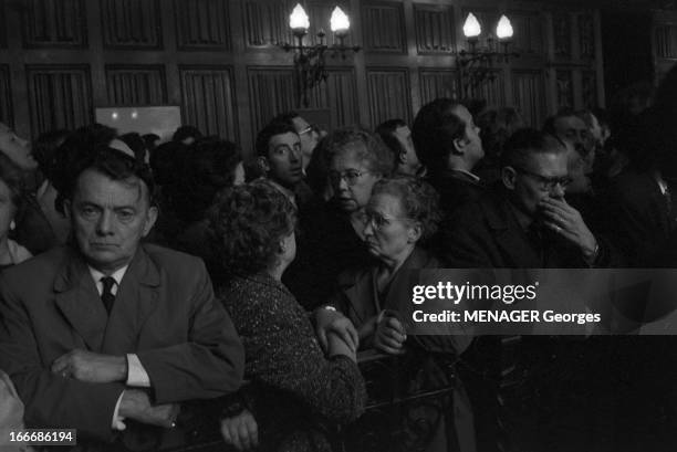 The Trial Of Vandeput-Coipel Couple. Belgique, Liège, 10 décembre 1962, Après avoir pris un médicament du nom de thalidomide, Suzanne Vandeput, née...