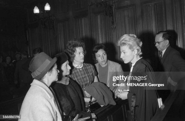 The Trial Of Vandeput-Coipel Couple. Belgique, Liège, 10 décembre 1962, Après avoir pris un médicament du nom de thalidomide, Suzanne Vandeput, née...