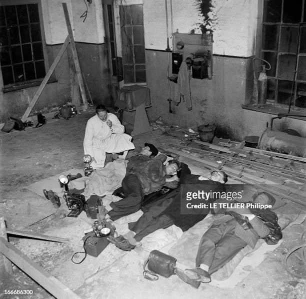 Mining Disaster In Marcinelle. Près de Charleroi en Belgique, la tragédie à la mine du Bois du Cazier à Marcinelle, où le 8 août 1956, 261 mineurs...