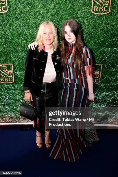 Patricia Arquette and Harlow Jane attend the RBC Hosted "Gonzo Girl" Cocktail Party at RBC House Toronto International Film Festival 2023 at RBC...