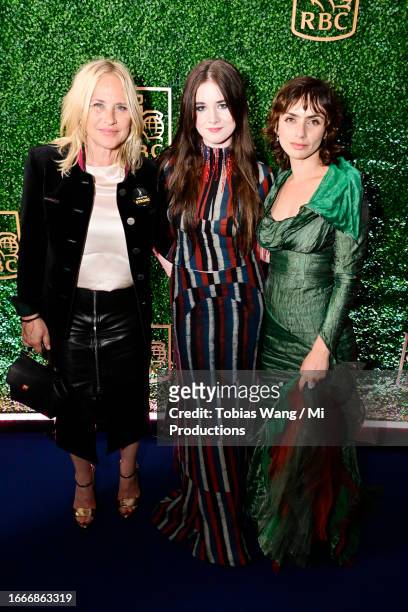 Patricia Arquette, Harlow Jane, and Zoë Bleu Sidel attend the RBC Hosted "Gonzo Girl" Cocktail Party at RBC House Toronto International Film Festival...