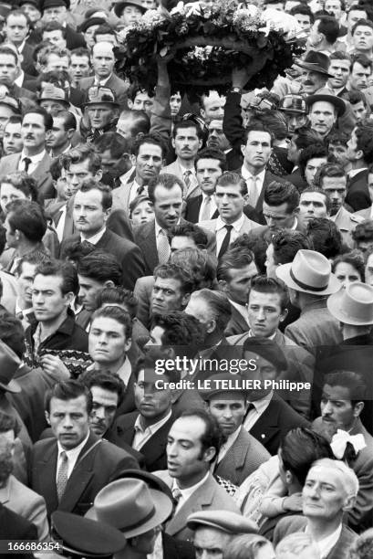 Mining Disaster In Marcinelle. Près de Charleroi en Belgique, la tragédie à la mine du Bois du Cazier à Marcinelle, où le 8 août 1956, 261 mineurs...