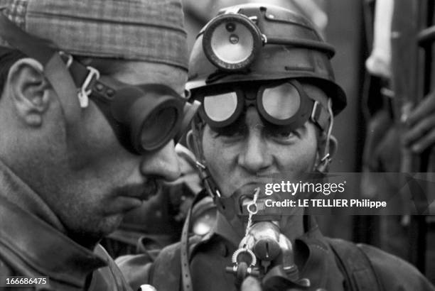 Mining Disaster In Marcinelle. Près de Charleroi en Belgique, la tragédie à la mine du Bois du Cazier à Marcinelle, où le 8 août 1956, 261 mineurs...