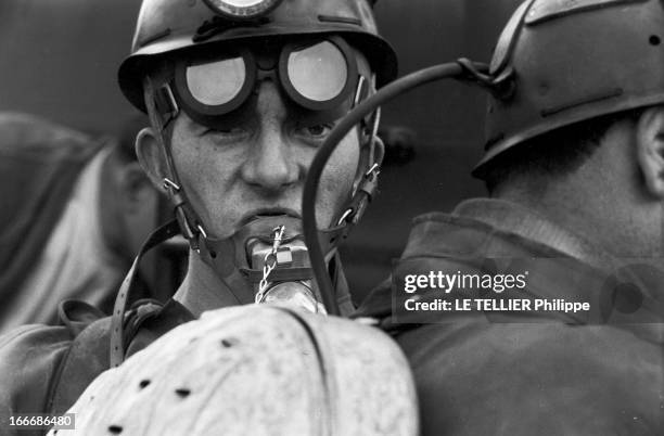 Mining Disaster In Marcinelle. Près de Charleroi en Belgique, la tragédie à la mine du Bois du Cazier à Marcinelle, où le 8 août 1956, 261 mineurs...