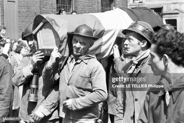 Mining Disaster In Marcinelle. Près de Charleroi en Belgique, la tragédie à la mine du Bois du Cazier à Marcinelle, où le 8 août 1956, 261 mineurs...