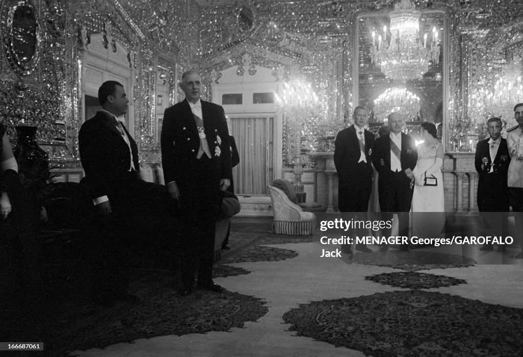 Official Visit Of General Charles De Gaulle In Iran