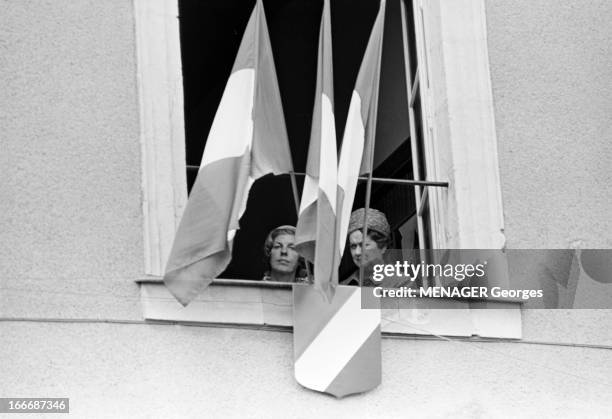 Election Campaign Of General Charles De Gaulle In Vendee. France, mai 1965, le général Charles De Gaulle, alors président de la République française,...