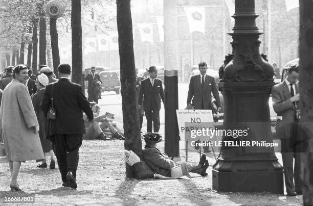 London, Prior To The Wedding Of Princess Margaret With Antony Armstrong-Jones. En Grande-Bretagne, à Londres, avant le mariage de la princesse...