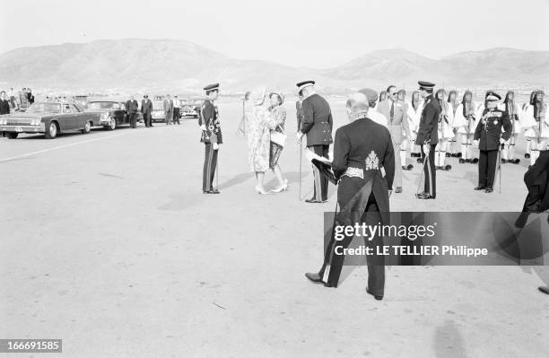 Marriage Of Don Juan Carlos De Bourbon Y Bourbon, Heir Of The Crown Of Spain And Sophie Schleswig-Holstein, Princess Of Greece. En Grèce, à Athènes,...