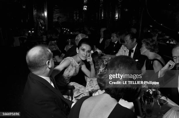 Film Premiere 'My Fair Lady' By George Cukor. France, Paris, 22 décembre 1964, Pour la première du film musical américain 'My Fair Lady' du...