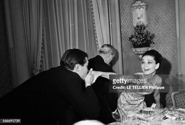 Film Premiere 'My Fair Lady' By George Cukor. France, Paris, 22 décembre 1964, Pour la première du film musical américain 'My Fair Lady' du...