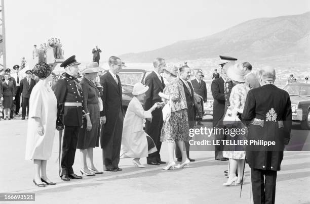 Marriage Of Don Juan Carlos De Bourbon Y Bourbon, Heir Of The Crown Of Spain And Sophie Schleswig-Holstein, Princess Of Greece. En Grèce, à Athènes,...