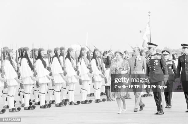 Marriage Of Don Juan Carlos De Bourbon Y Bourbon, Heir Of The Crown Of Spain And Sophie Schleswig-Holstein, Princess Of Greece. En Grèce, à Athènes,...