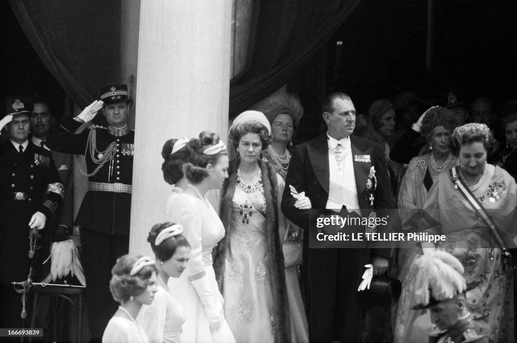 Marriage Of Don Juan Carlos De Bourbon Y Bourbon, Heir Of The Crown Of Spain And Sophie Schleswig-Holstein, Princess Of Greece