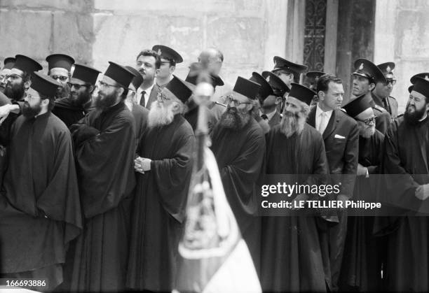 Marriage Of Don Juan Carlos De Bourbon Y Bourbon, Heir Of The Crown Of Spain And Sophie Schleswig-Holstein, Princess Of Greece. En Grèce, à Athènes,...