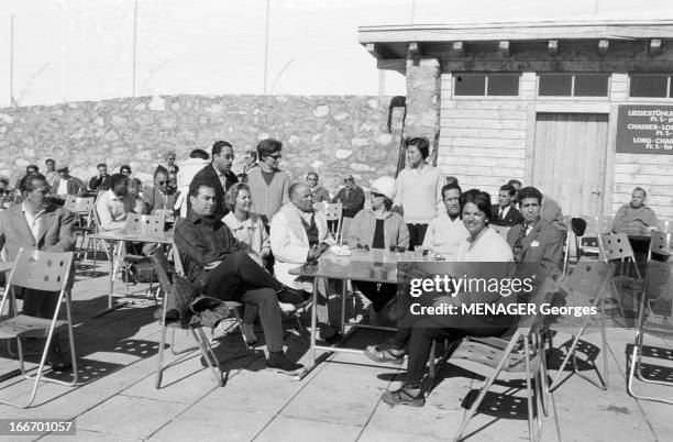 Habib Bourguiba, President Of The Republic Of Tunisia, In Switzerland. Suisse, février mars 1961 le président de la république de Tunisie Habib...