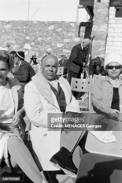 Habib Bourguiba, President Of The Republic Of Tunisia, In Switzerland. Suisse, février mars 1961 le président de la république de Tunisie Habib...