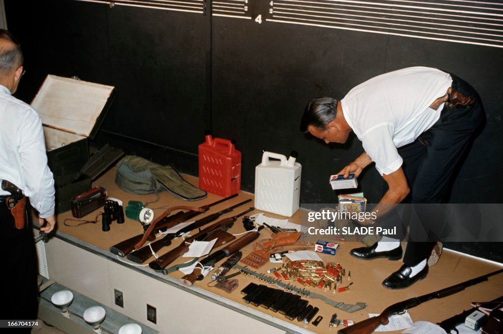 Charles Whitman Note The Weapons Seized On Charles Whitman, The Killer Of Austin, Texas ...