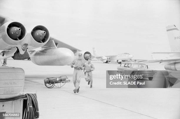 The Headquarters Of 'Strategic Air Command' . Etats-Unis, 4 juin 1959, Le Strategic Air Command est un commandement de l'US Air Force formé en 1946...