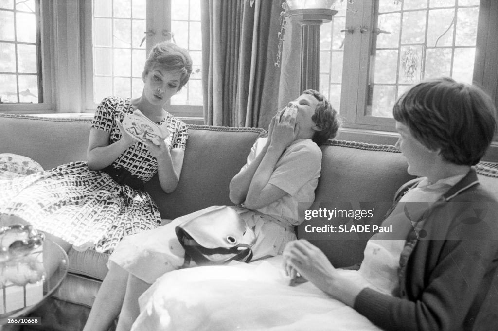 Close-Up Of Gina Lollobrigida In Canada