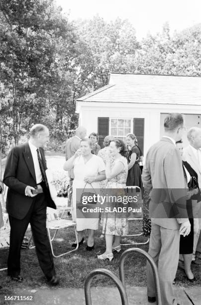 Official Visit Of Nikita Khrushchev To The United States. Etats-Unis, Washington, 1er octobre 1959, visite officielle de Nikita Khrouchtchev,...