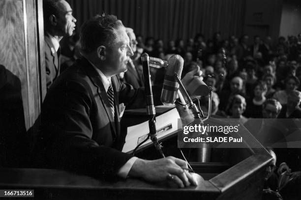 Auction Of The Paintings Of Arnold Kirkeby Collection At The Gallery Parke-Bernet In New York. Aux Etats-Unis, à New York, en novembre 1958. Vente...