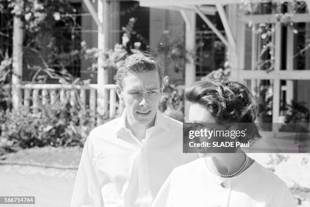 Vacation Of Tony And Margaret Snowdon In Antigua. Guatemala, Antigua, janvier 1962, La princesse MARGARET, comtesse de Snowdon, et son époux Antony...