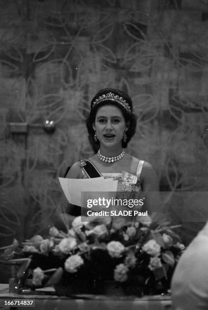 Celebration Of The Independence In Jamaica With The Princess Margaret And Tony Snowdon. Jamaïque, aout 1962, La princesse MARGARET, comtesse de...