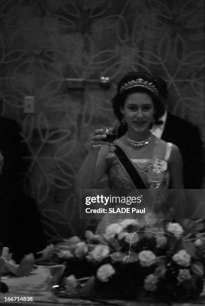 Celebration Of The Independence In Jamaica With The Princess Margaret And Tony Snowdon. Jamaïque, aout 1962, La princesse MARGARET, comtesse de...