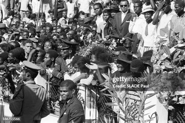 Funeral Of President Francois Duvalier, Port At The Prince, Haiti.