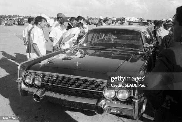 Travel Of John Fitzgerald Kennedy In Latin America. En décembre 1961, à l'occasion d'un voyage officiel en Amérique latine, du président des Etats...