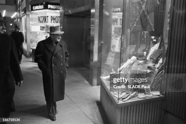 Anastase Mikoyan In Washington. En janvier 1959, dans le cadre d'un voyage officiel aux Etats Unis, du vice premier ministre de l'Union soviétique,...