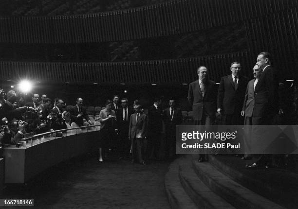 Anastase Mikoyan, Deputy Prime Minister Of The Ussr At Un. Etats Unis, à New York le 15 janvier 1959, le Vice Premier Ministre de l'Union Soviétique,...