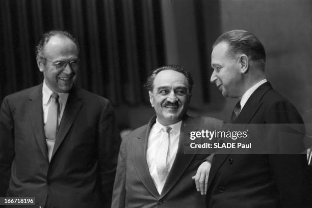 Anastase Mikoyan, Deputy Prime Minister Of The Ussr At Un. Etats Unis, à New York le 15 janvier 1959, le Vice Premier Ministre de l'Union Soviétique,...