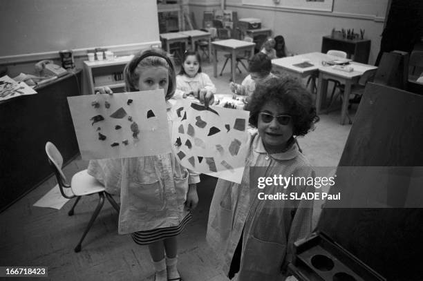 Delphine Fox, Victim Of An Attack Of The Oas, Treated In New York. Nerw York, 22 Juillet 1967, Delphine RENARD victime d'un attentat de l'OAS à...