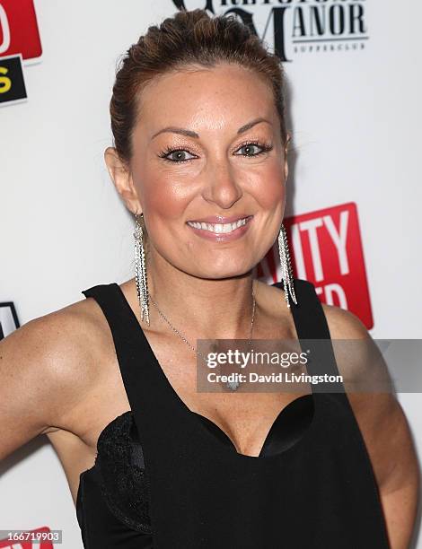 Personality Renee Simlak attends the 1st annual "RealityWanted" reality TV awards show at Greystone Mansion on April 11, 2013 in Beverly Hills,...