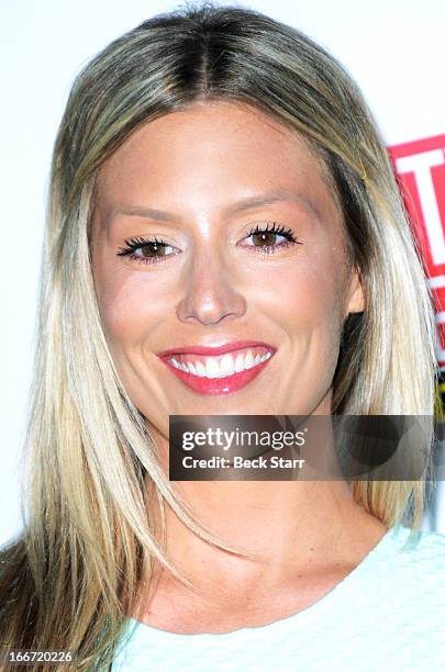 Reality personality Natalie Getz arrives at the 1st annual "RealityWanted" Reality TV Awards Show Awards at Greystone Mansion on April 11, 2013 in...