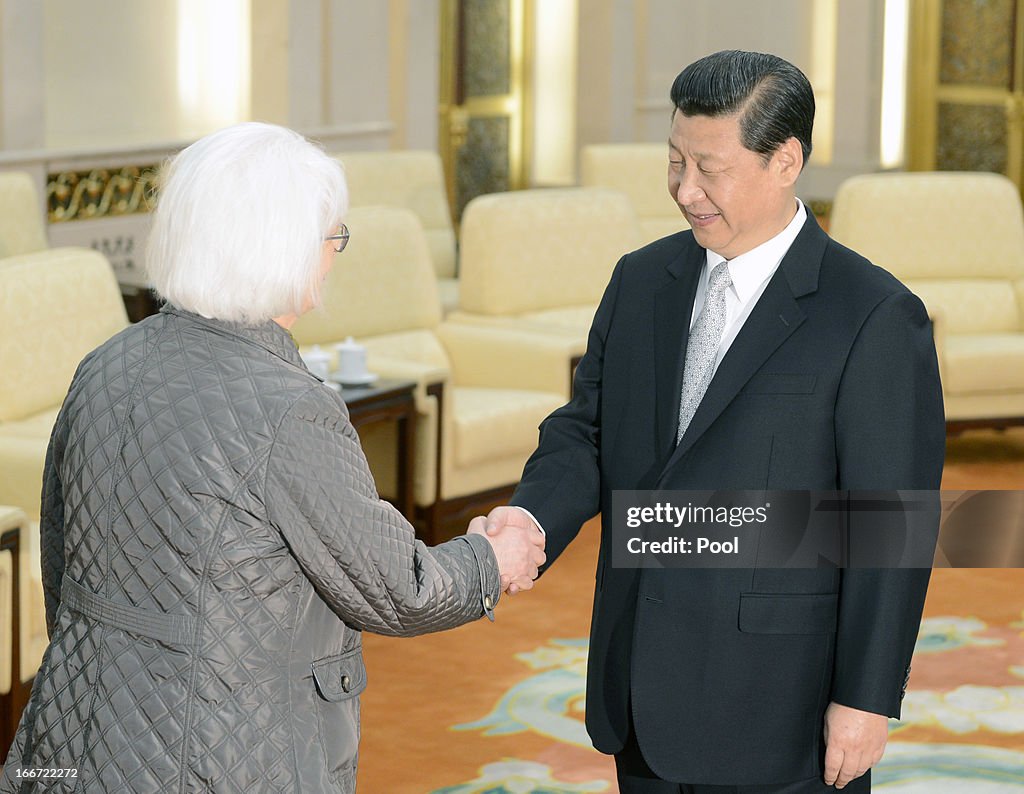 Prime Minister Of Iceland Johanna Sigurdardottir Visits China