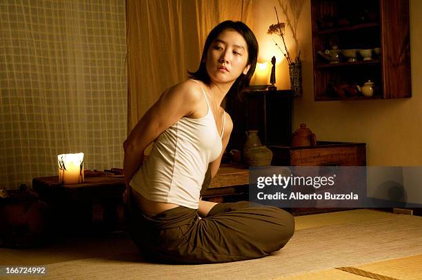 Actress Taffi Chang, an advanced yoga student, has dedicated two and a half years practicing yoga on a daily basis. Still working on improving her...