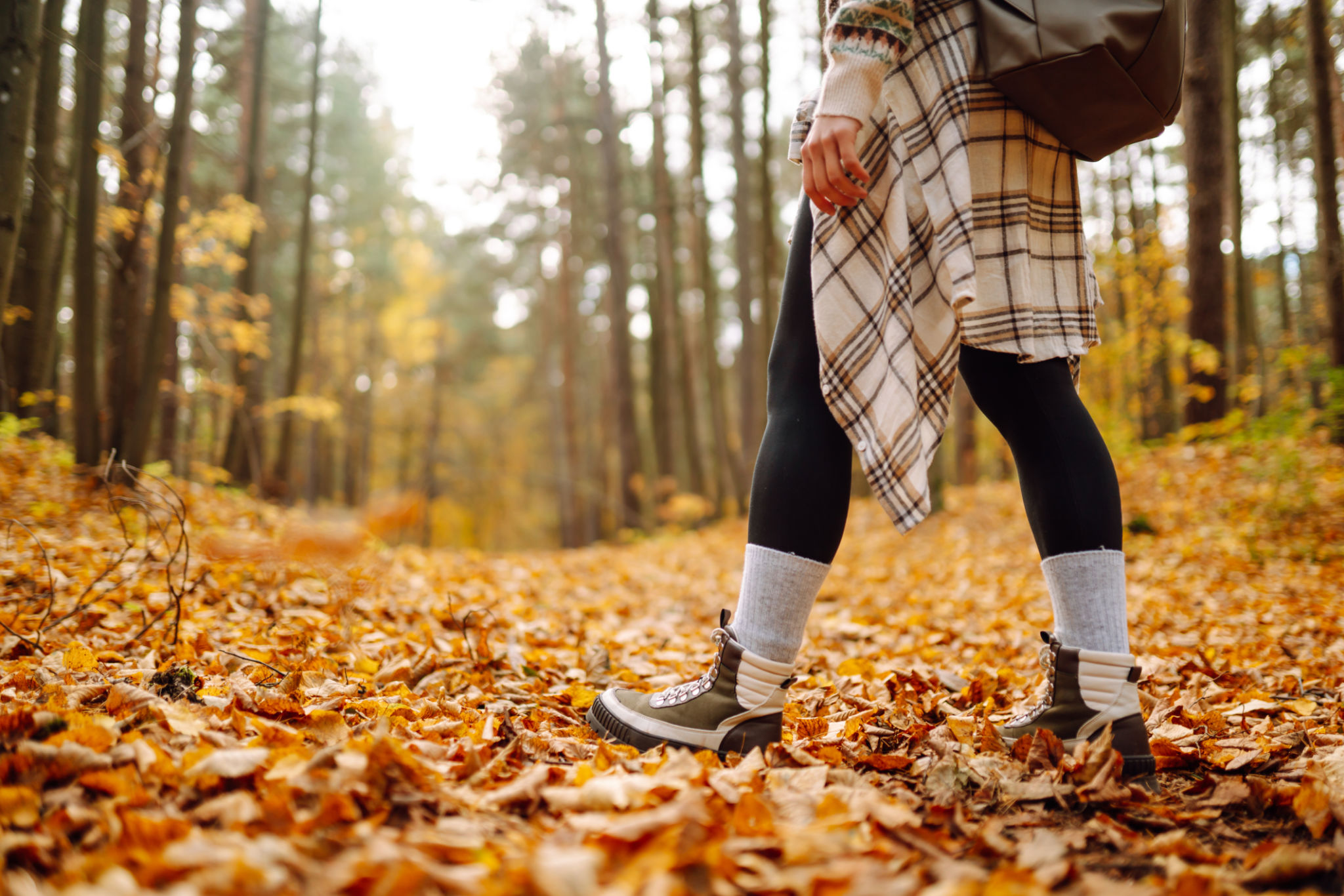 autumn hiking