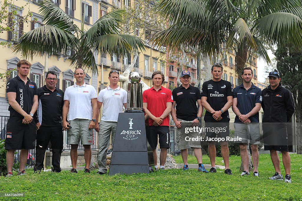 Skippers Press Conference - City of Naples - America's Cup World Series