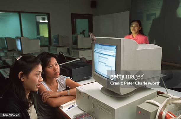 Graduate Behing Computer School Computer Lab Background Photos and Premium High Res Pictures ...