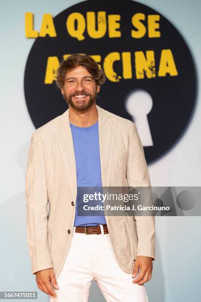 Felix Gomez attends 'La que se avecina' photocall during the day 5 of FesTVal 2023 Television Festival on September 07, 2023 in Vitoria-Gasteiz,...