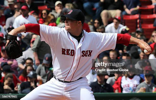 Boston Red Sox starting pitcher Jon Lester pitched seven strong innings of one-run baseball as he took on Tampa Bay Rays starting pitcher David Price...