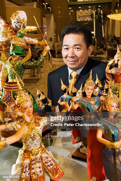 Vichai Raksriaksorn, Group Chairman & C.E.O. Of King Power Group of companies poses for a portrait at the King Power Complex in downtown Bangkok. His...